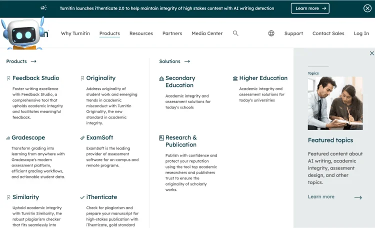 Turnitin Banner